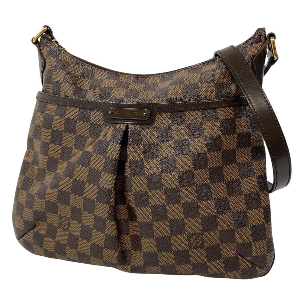 LOUIS VUITTON Bloomsbury Damier Shoulder Bag Brown